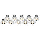 LAP  Fixed  LED Downlights Chrome 4.5W 420lm 10 Pack