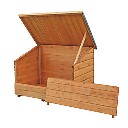 Rowlinson Shiplap 910Ltr 4' x 2' 6" (Nominal) Timber Patio Box