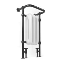 Terma Plain 2 Column Cast Iron Towel Rail 900m x 490mm White