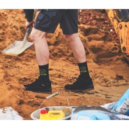 Apache Brampton Size 13  Black  Water-Resistant  Safety Trainers