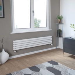 Ximax Fortuna 294mm x 1500mm 2823BTU White Horizontal Designer Radiator