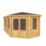 Mercia Corner Lodge Grande 16' x 9' (Nominal) Apex Timber Log Cabin