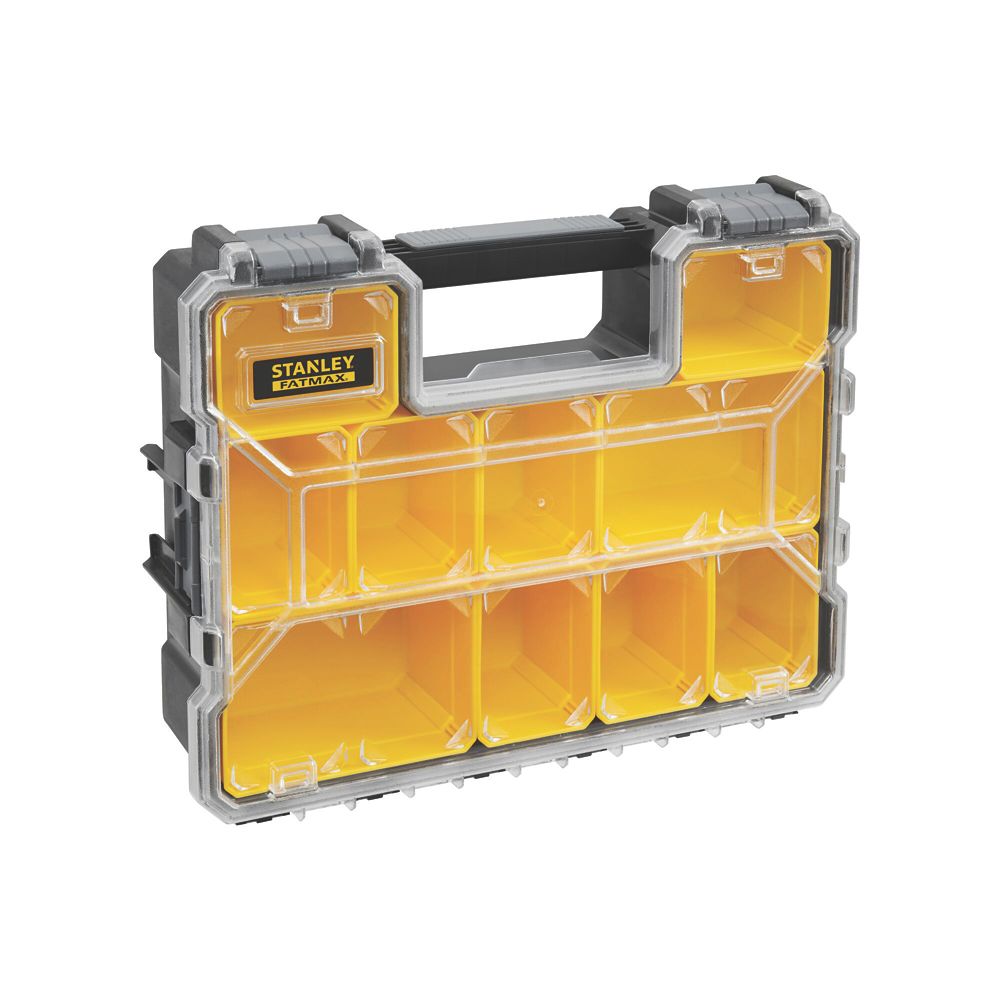 Stanley FATMAX Deep Pro 11-Compartment Small Parts Organizer FMST14820 -  The Home Depot