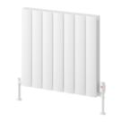 Reina Loco Double 600mm x 660mm 2459BTU White Horizontal Designer Radiator