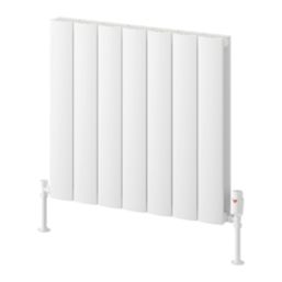 Reina Loco Double 600mm x 660mm 2459BTU White Horizontal Designer Radiator