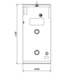 Gledhill  Direct Unvented  Hot Water Cylinder 170Ltr