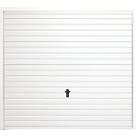 Gliderol Horizontal 7' x 7' Non-Insulated Framed Steel Up & Over Garage Door White
