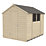 Forest  6' x 8' (Nominal) Apex Overlap Timber Shed with Base