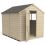 Forest  6' x 8' (Nominal) Apex Overlap Timber Shed with Base