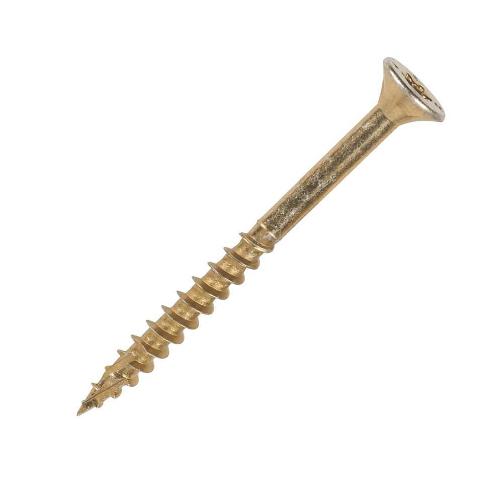 Timco C2 Clamp-Fix TX Double-Countersunk  Multipurpose Clamping Screws 6mm x 70mm 200 Pack