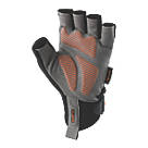 Scruffs Trade Fingerless Work Gloves Black & Grey Large