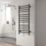 Reina 800mm x 500mm 426BTU Black Flat Electric Towel Radiator