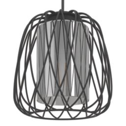 Eglo Floresta 3-Light Pendant Black