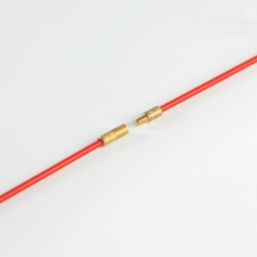 Super Rod CR-RX5 5mm Flexible Red Cable Rods 5m 5 Pieces