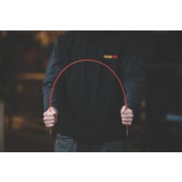 Super Rod CR-RX5 5mm Flexible Red Cable Rods 5m 5 Pieces