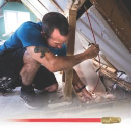 Super Rod CR-RX5 5mm Flexible Red Cable Rods 5m 5 Pieces