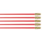 Super Rod CR-RX5 5mm Flexible Red Cable Rods 5m 5 Pieces