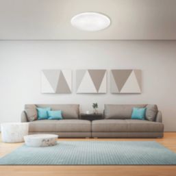 Eglo Frania LED Round Ceiling Light White 6W 1600lm