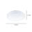 Eglo Frania LED Round Ceiling Light White 6W 1600lm