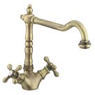 Bristan Colonial Easyfit Kitchen Sink Mixer Tap Antique Bronze