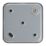 Contactum  13A Switched Metal Clad Fused Spur & Flex Outlet   with White Inserts