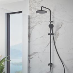 Hansgrohe Vernis Blend 200 1Jet EcoSmart Reno Shower Set Matt Black