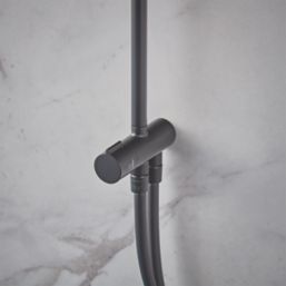 Hansgrohe Vernis Blend 200 1Jet EcoSmart Reno Shower Set Matt Black