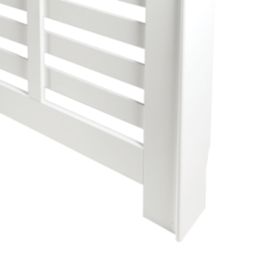Victorian Radiator Cover White 1020mm x 180mm x 800mm