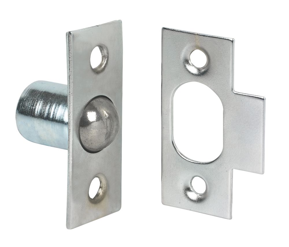 Essentials Bales Catches ChromePlated 19mm x 10 Pack Screwfix
