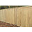 Forest Decibel Vertical Tongue & Groove  Noise Reduction Fence Panels Natural Timber 6' x 6' Pack of 4