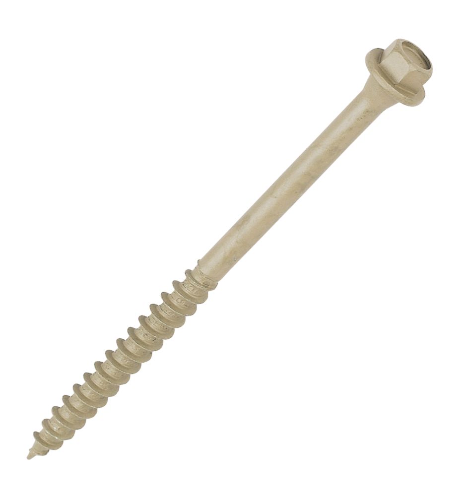 Timberfix Hex Socket Structural Timber Screws 6.3mm x 100mm 50 Pack