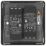 LAP  2-Gang 2-Way LED Dimmer Switch  Black Nickel