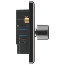 LAP  2-Gang 2-Way LED Dimmer Switch  Black Nickel