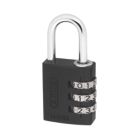 Abus MyCode   Combination  Padlock Black 31.5mm