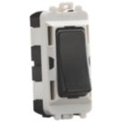 Knightsbridge  20AX Grid SP Control Switch Smoked Bronze