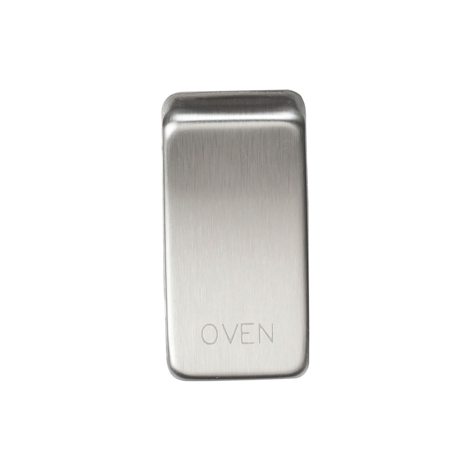 Knightsbridge 'OVEN' Switch Cover Brushed Chrome (230CT)