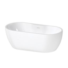 Essentials Maine  Double-Ended Bath Acrylic No Tap Holes 1655mm x 745mm