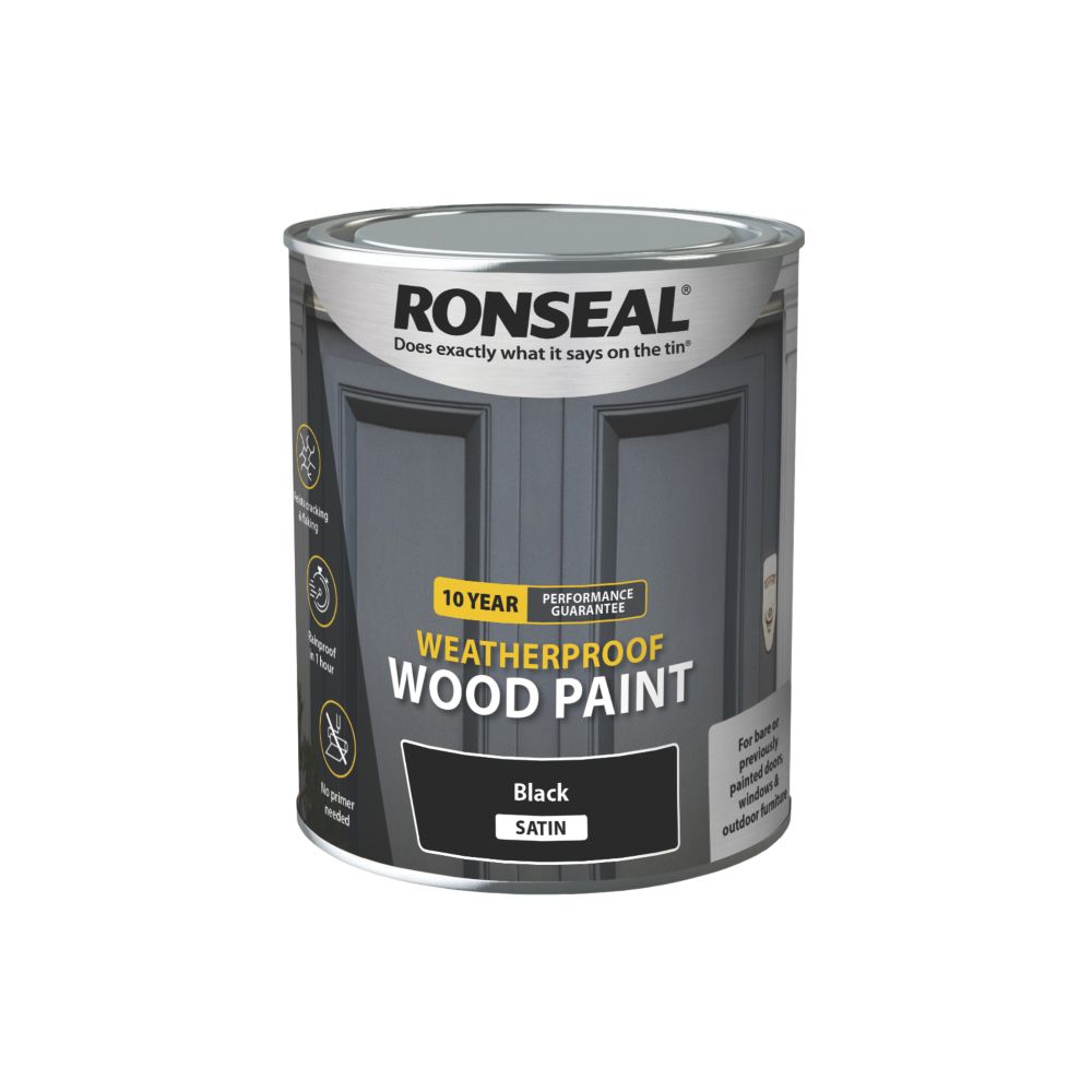 Black wood paint