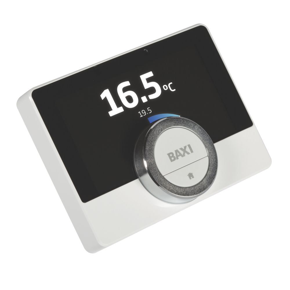 Baxi uSense Wired Heating Smart Room Thermostat - Screwfix