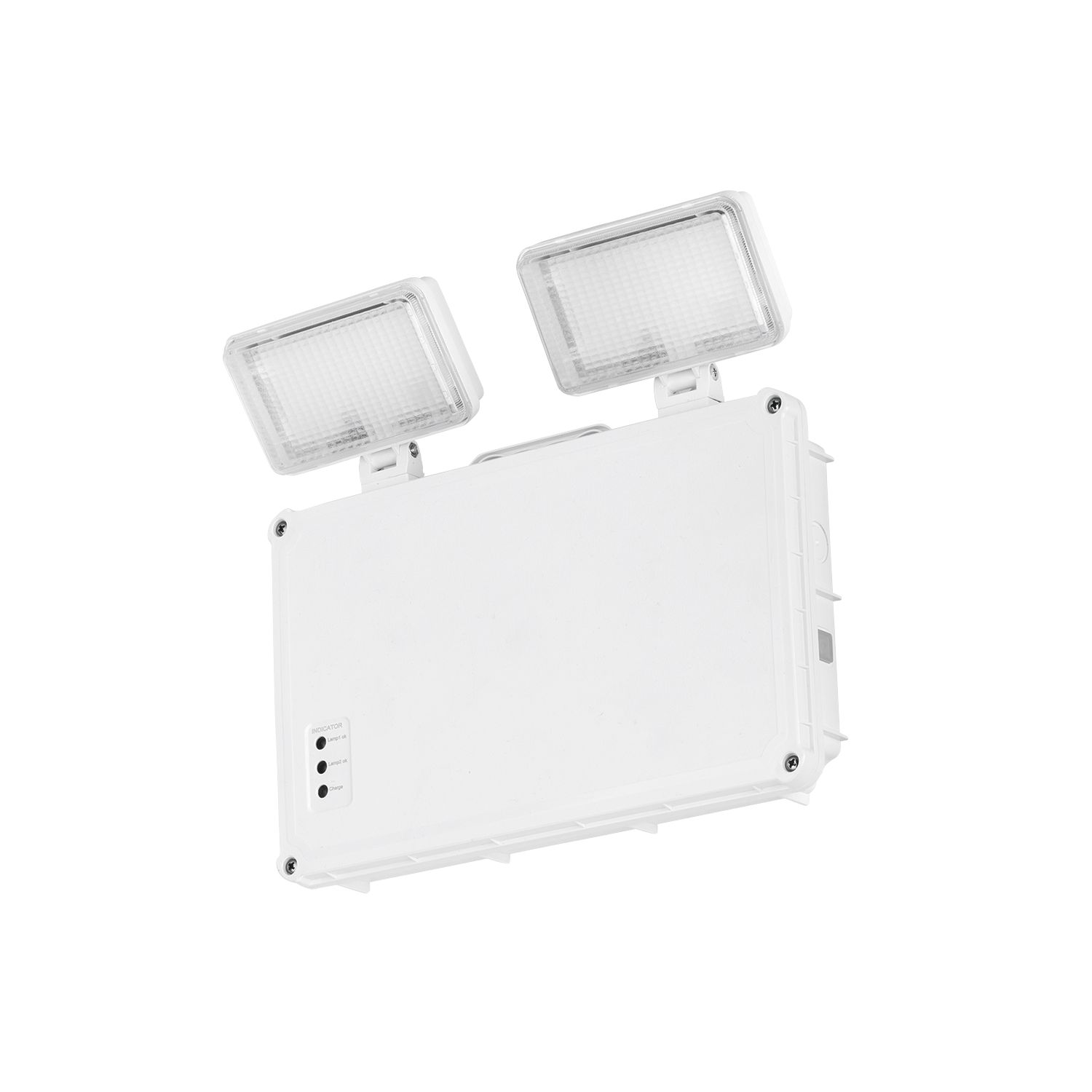 Aurora Non-Maintained Emergency LED Twin Standard Spot Bulkhead White 3W 400lm (230JK)