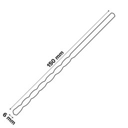 Erbauer  Straight Shank Multi-Material Drill Bit 6mm x 150mm