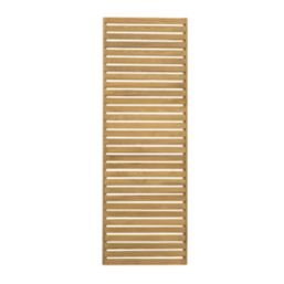 Forest  Softwood Rectangular Slatted Trellis 2' x 6' 4 Pack