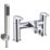 ETAL Juno Polished Chrome 145mm Deck Mounted Dual Control Manual Shower Mixer Tap