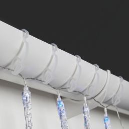 Gutter Hooks Clear 24 Pack