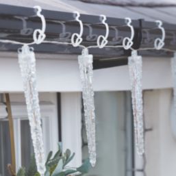 Gutter Hooks Clear 24 Pack