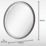 Sensio Hebe TrioTone Round Illuminated Bathroom Mirror With 1500lm LED Light 800mm x 800mm