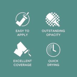 LickPro  2.5Ltr Teal 06 Vinyl Matt Emulsion  Paint