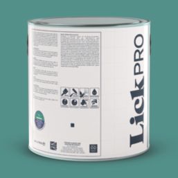 LickPro  2.5Ltr Teal 06 Vinyl Matt Emulsion  Paint
