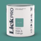LickPro  2.5Ltr Teal 06 Vinyl Matt Emulsion  Paint