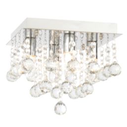 Spa Orlando Tiered Light Fitting Chrome